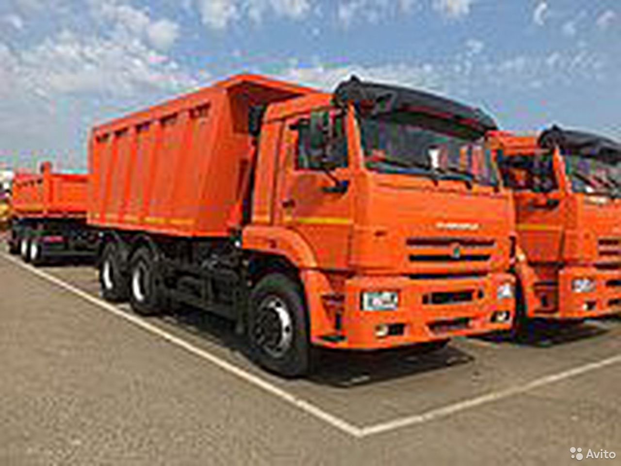 Самосвал КамАЗ 6520