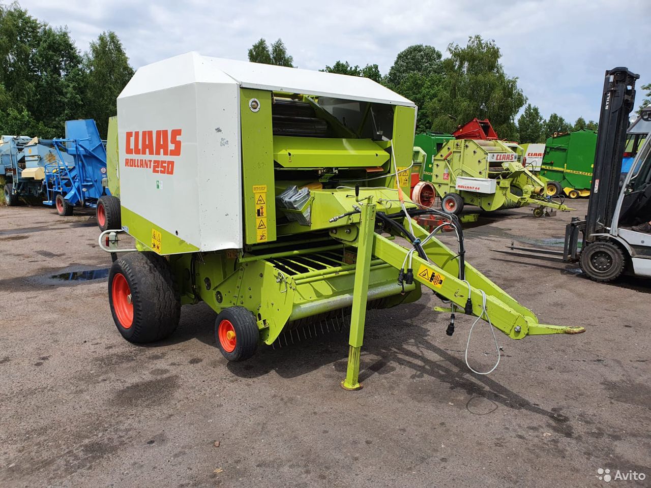 Пресс-подборщик Claas Rollant 250