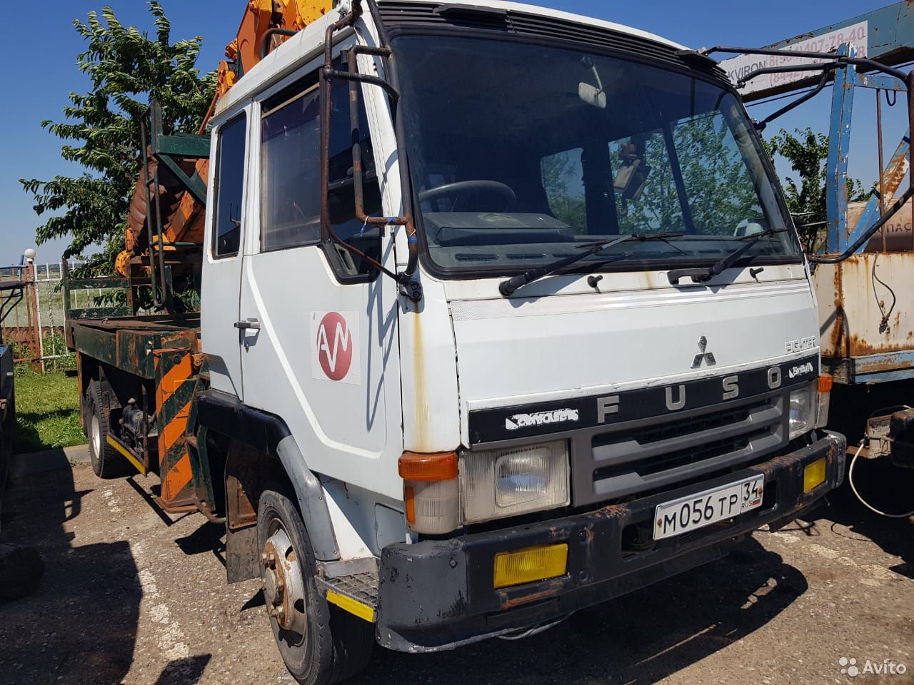 Бурильно-крановая машина Mitsubishi Fuso
