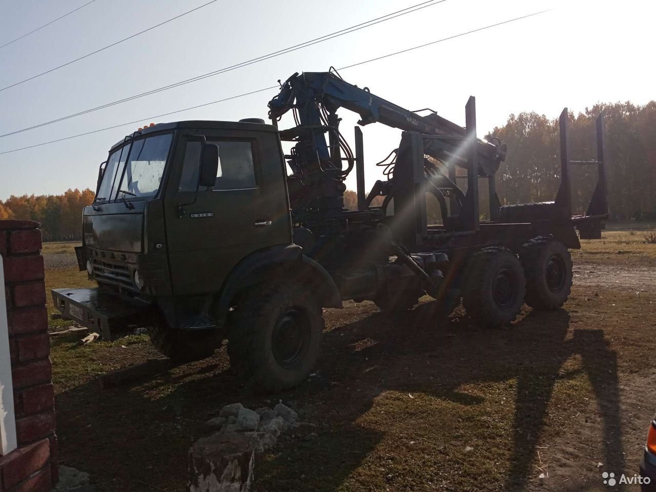 Сортиментовоз КамАЗ 4310
