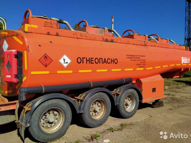 Полуприцеп бензовоз ГРАЗ