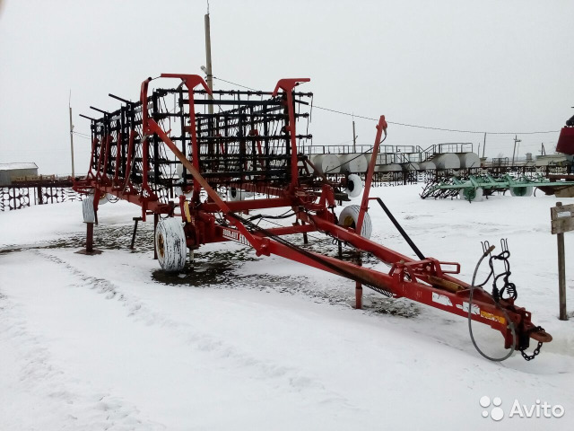 Борона зубовая Bourgault 6000 21м