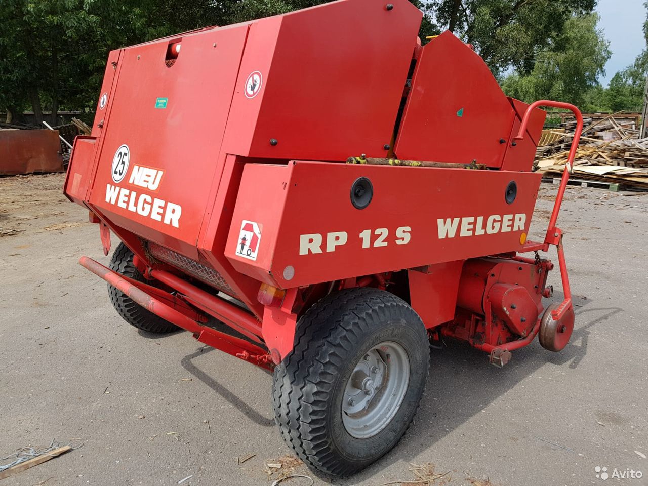 Пресс-подборщик welger RP12S