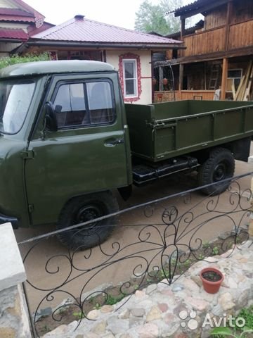 Бортовой автомобиль УАЗ (самосвал)