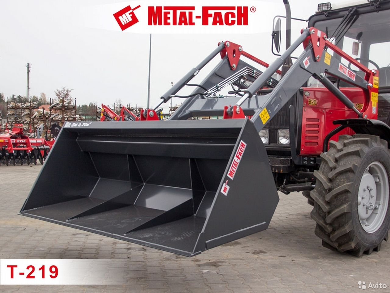 Навесной погрузчик (КУН) Metal-Fach T-219