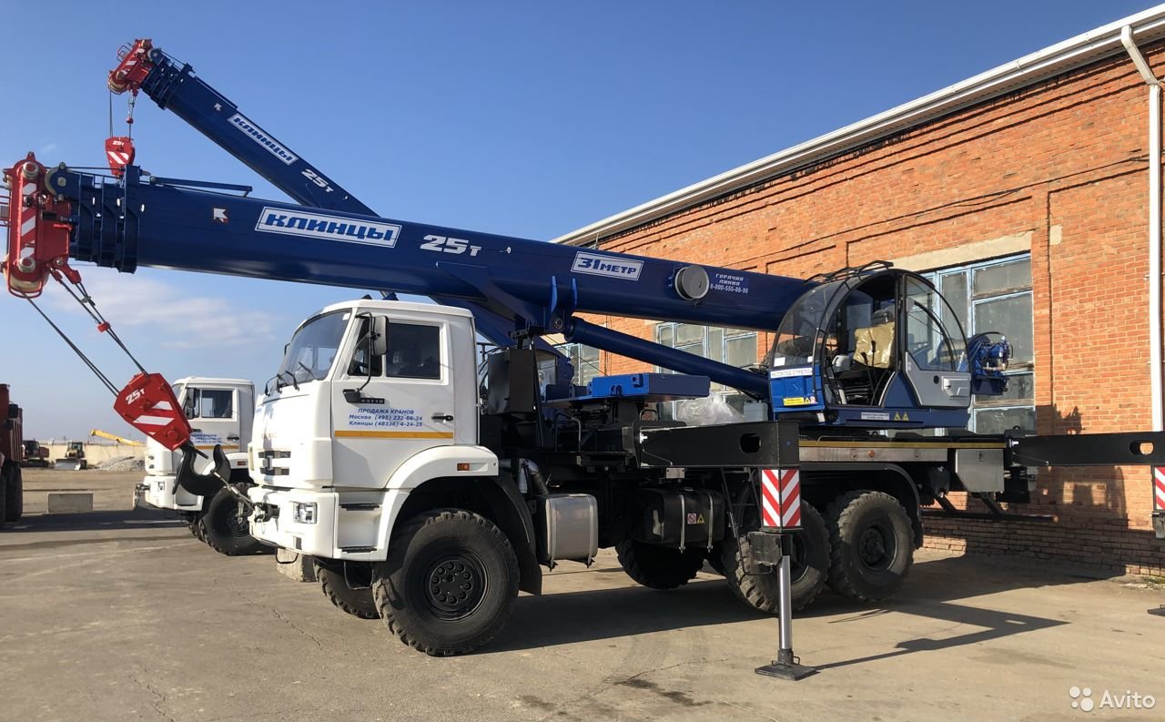 Автокран Клинцы КС-55713-5К-4 на шасси КамАЗ 43118