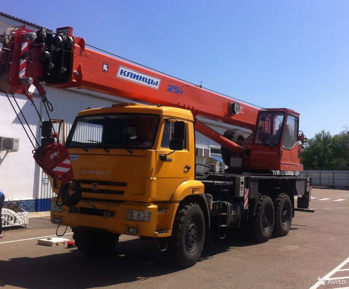Автокран Клинцы КС-55713-5К-1 на шасси КамАЗ 43118