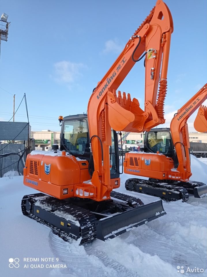 Мини-экскаватор Lonking CDM 6060