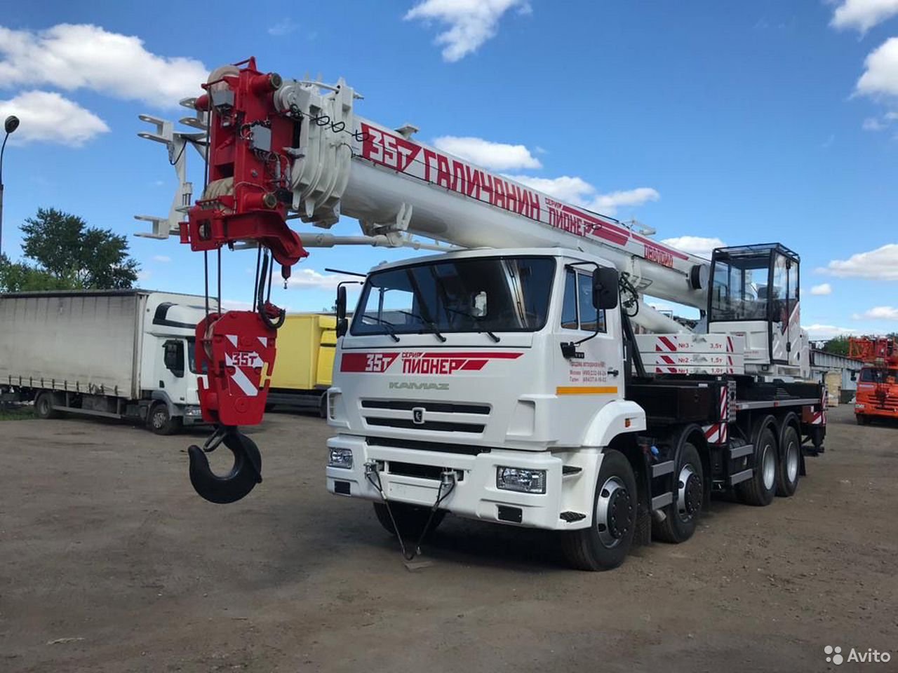 Автокран Галичанин КС-55721-1В Пионер на шасси КамАЗ 6540