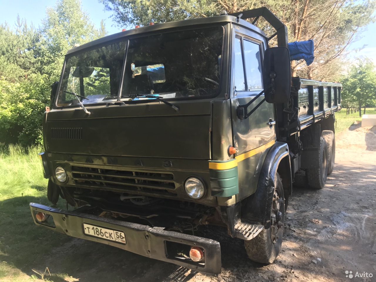 Зерновоз КамАЗ 55102