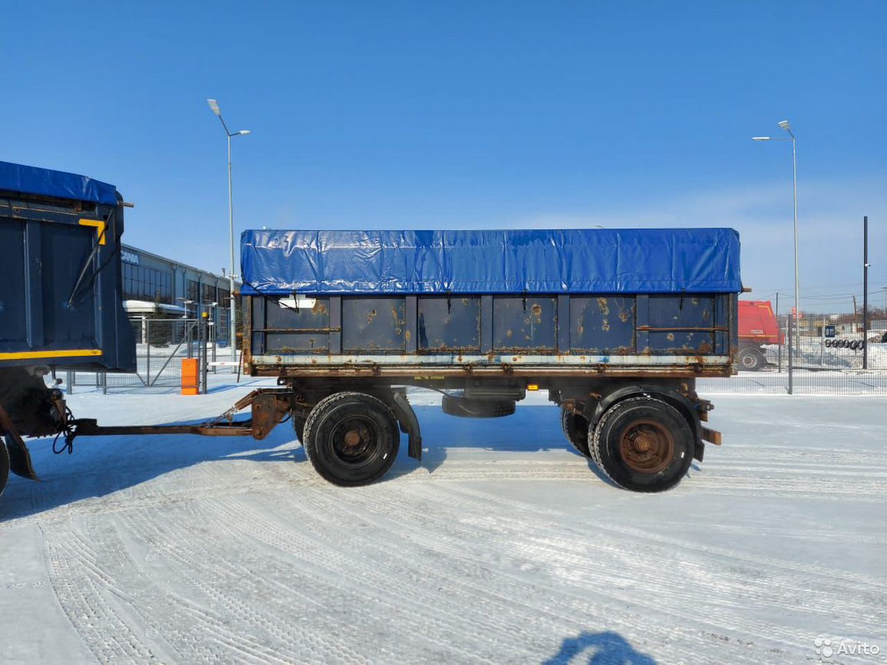 Прицеп-зерновоз AMKAR Автомастер 85651-01А