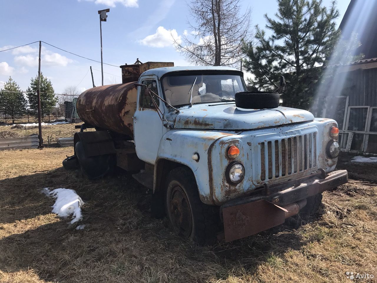 Бензовоз ГАЗ 53