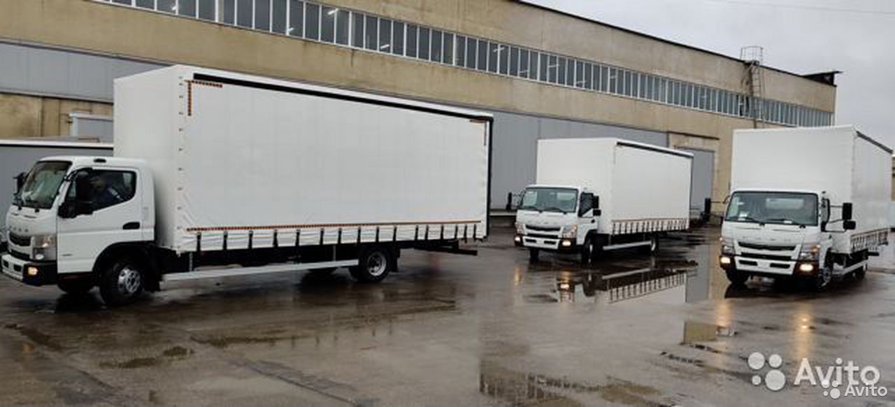 Тентованный автомобиль Mitsubishi Fuso Canter TF
