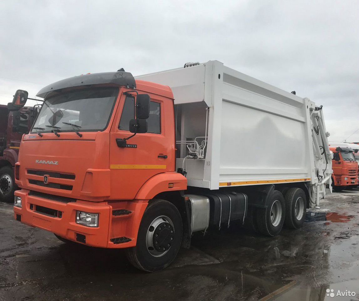 Мусоровоз РАРЗ МК-4546-08 (МК-200) на шасси КамАЗ 65115