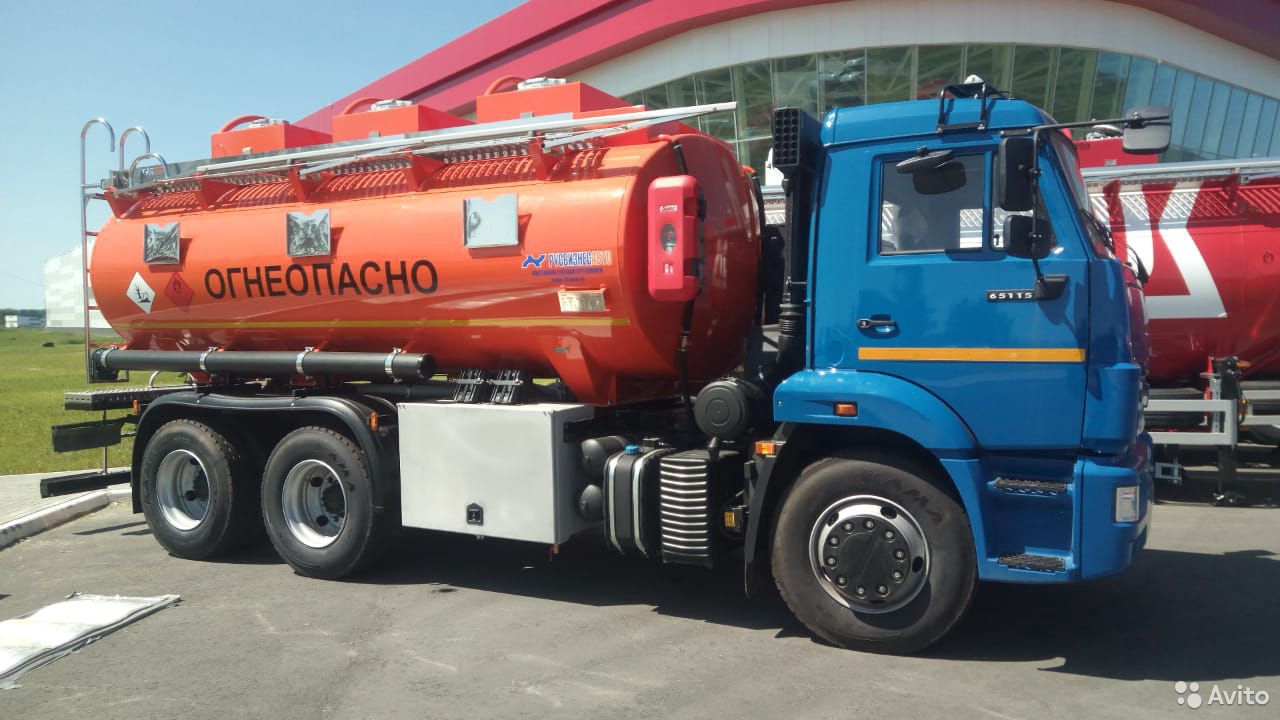 Бензовоз КамАЗ АТЗ Сеспель RK3315