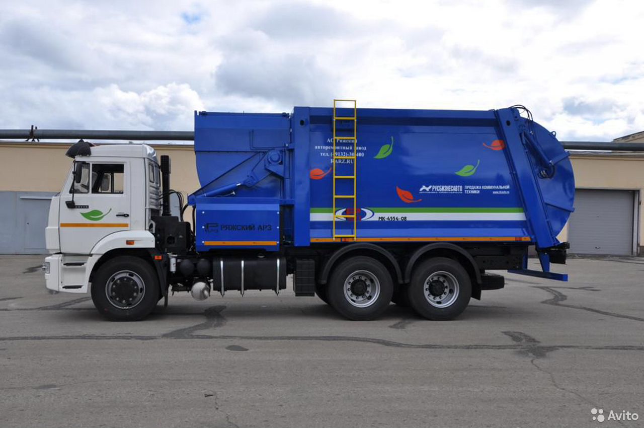 Мусоровоз РАРЗ МК-4554-08 на шасси КамАЗ 65115-3081-50