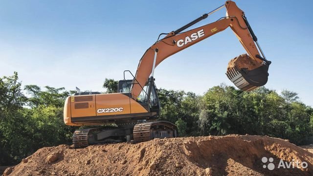 Гусеничный экскаватор case CX220C NLC