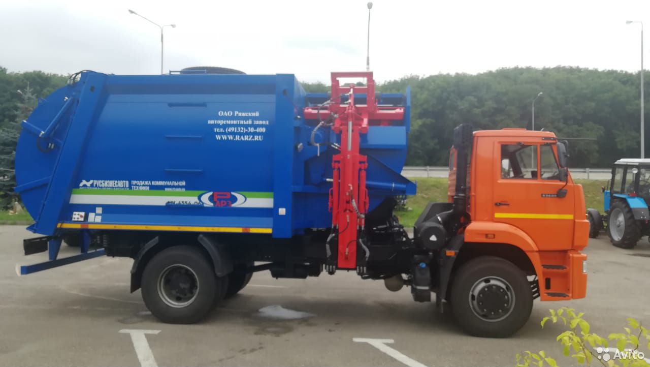 Мусоровоз РАРЗ МК-4554-06 на шасси КамАЗ 53605-3950-48