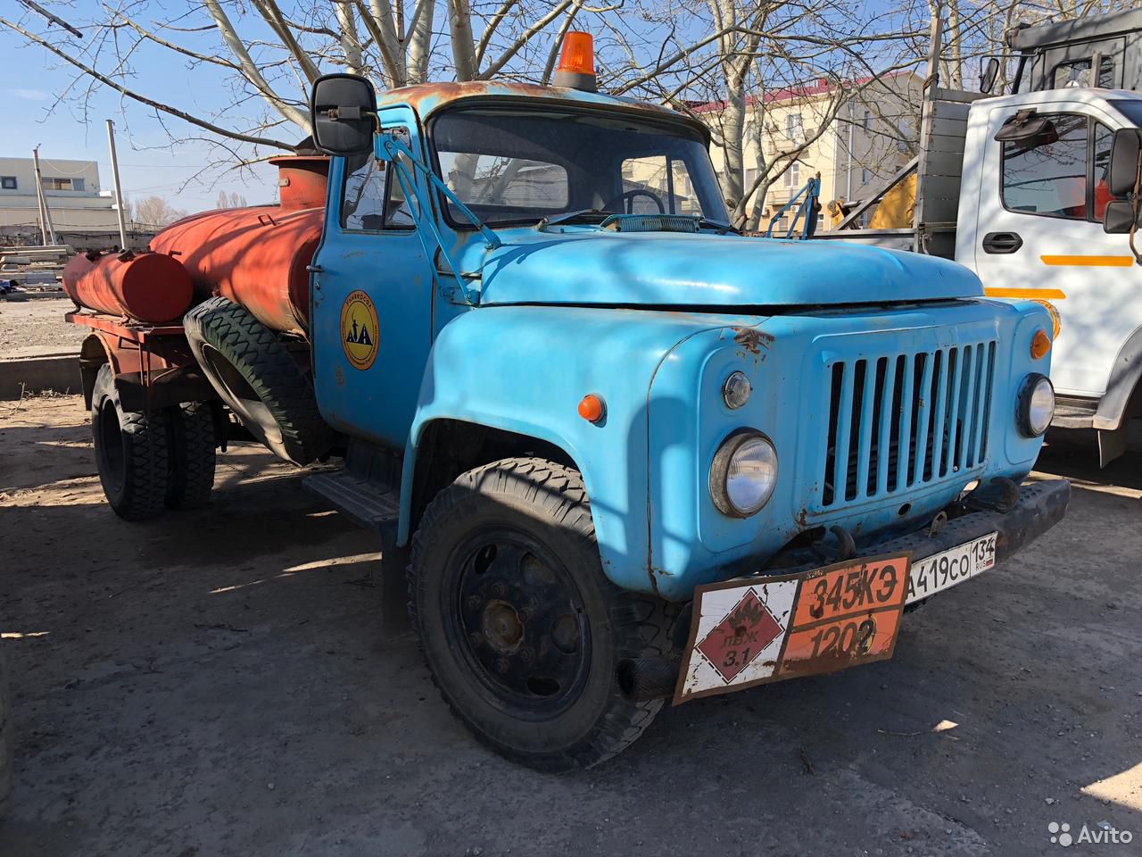 Бензовоз ГАЗ 53 АТЗ