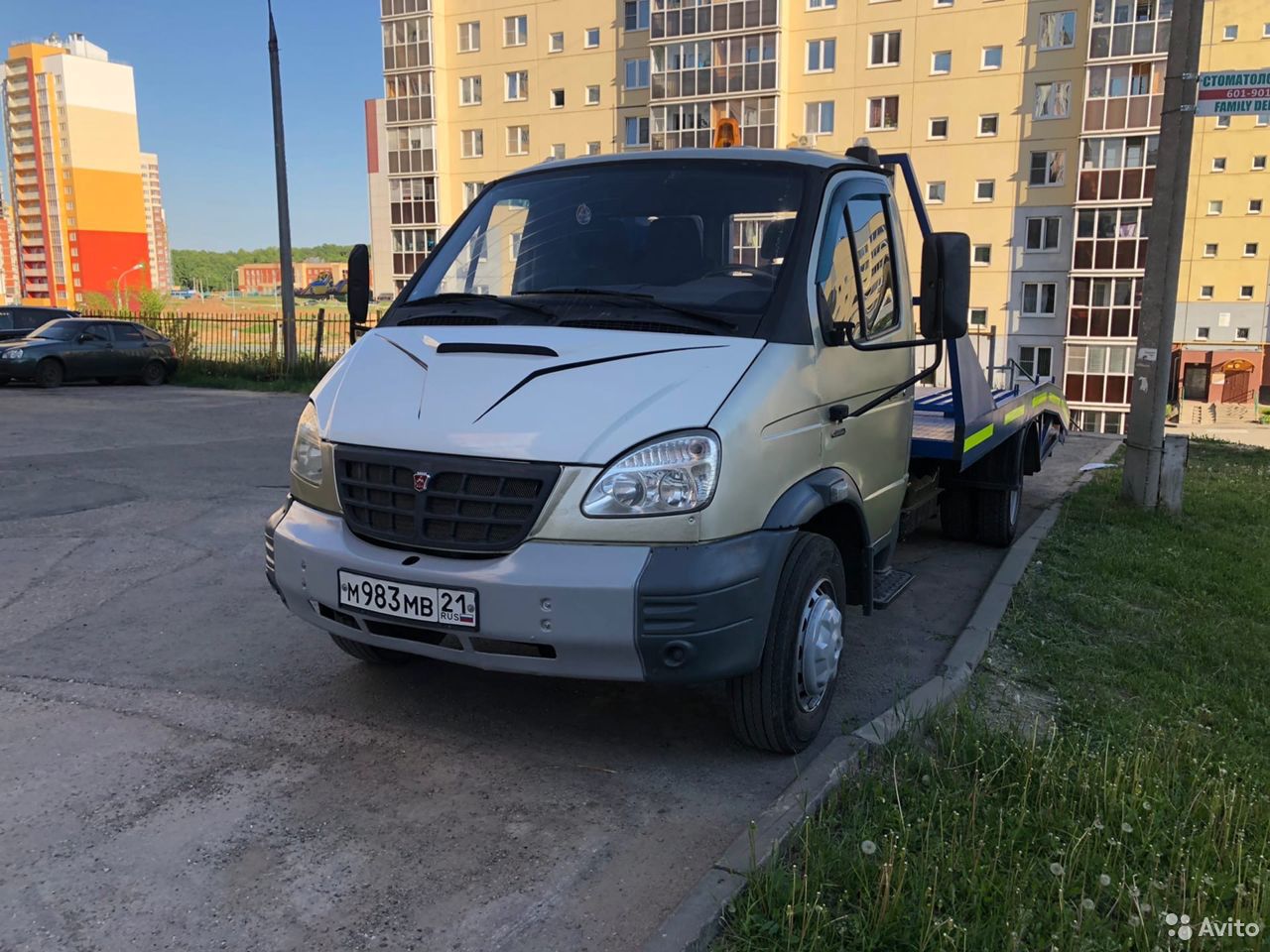 Эвакуатор ГАЗ Валдай