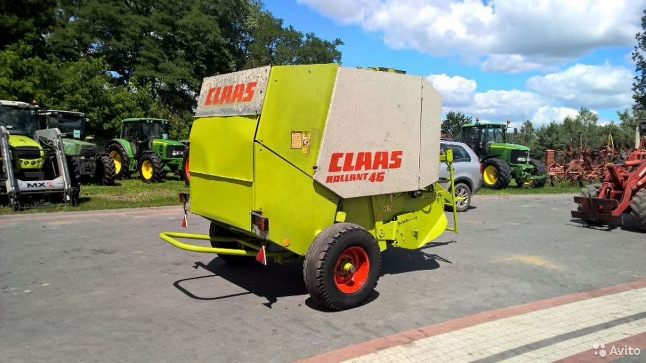 Пресс-подборщик Claas Rollant 46