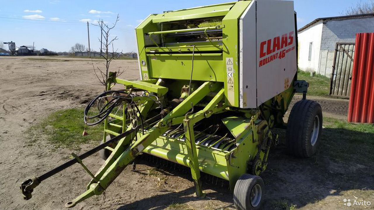 Пресс-подборщик Claas Rollant 46