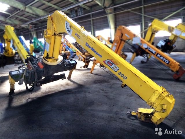 Кран-манипулятор ShinMaywa CB300