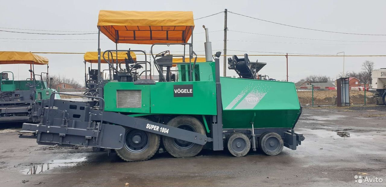 Асфальтоукладчик Vogele Super 1804