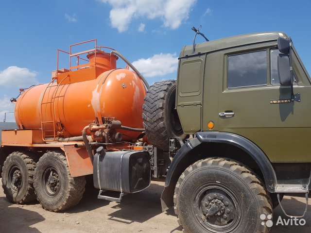 Вакуумная машина КамАЗ 43114 АКН-100Д