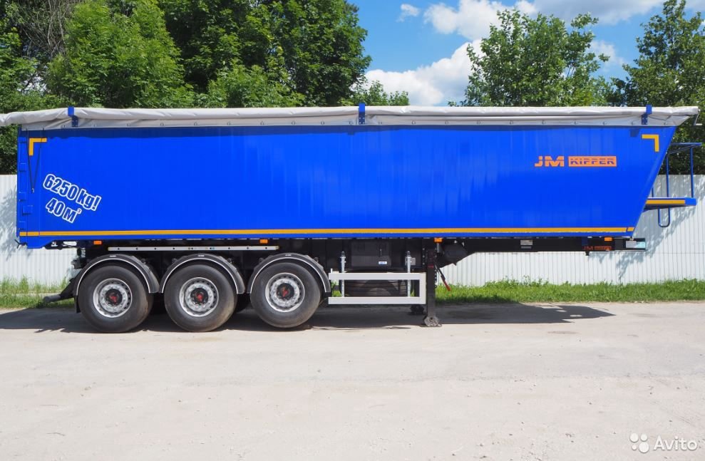 Самосвальный полуприцеп JM kipper 40 м3