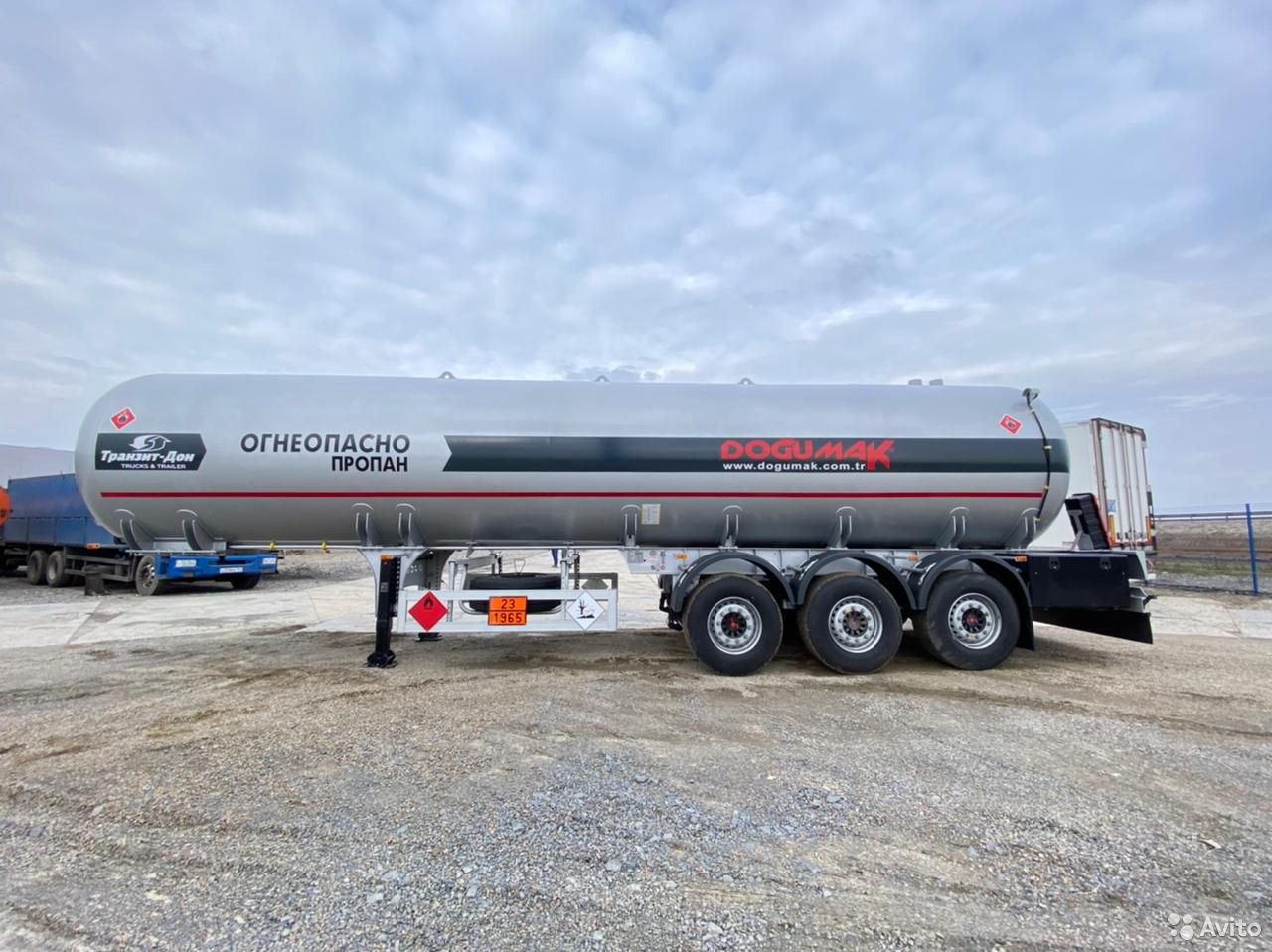 Полуприцеп газовоз Dogumak 45 куб