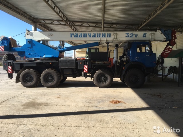 Автокран Галичанин КС-55729-5В на шасси КамАЗ 63501