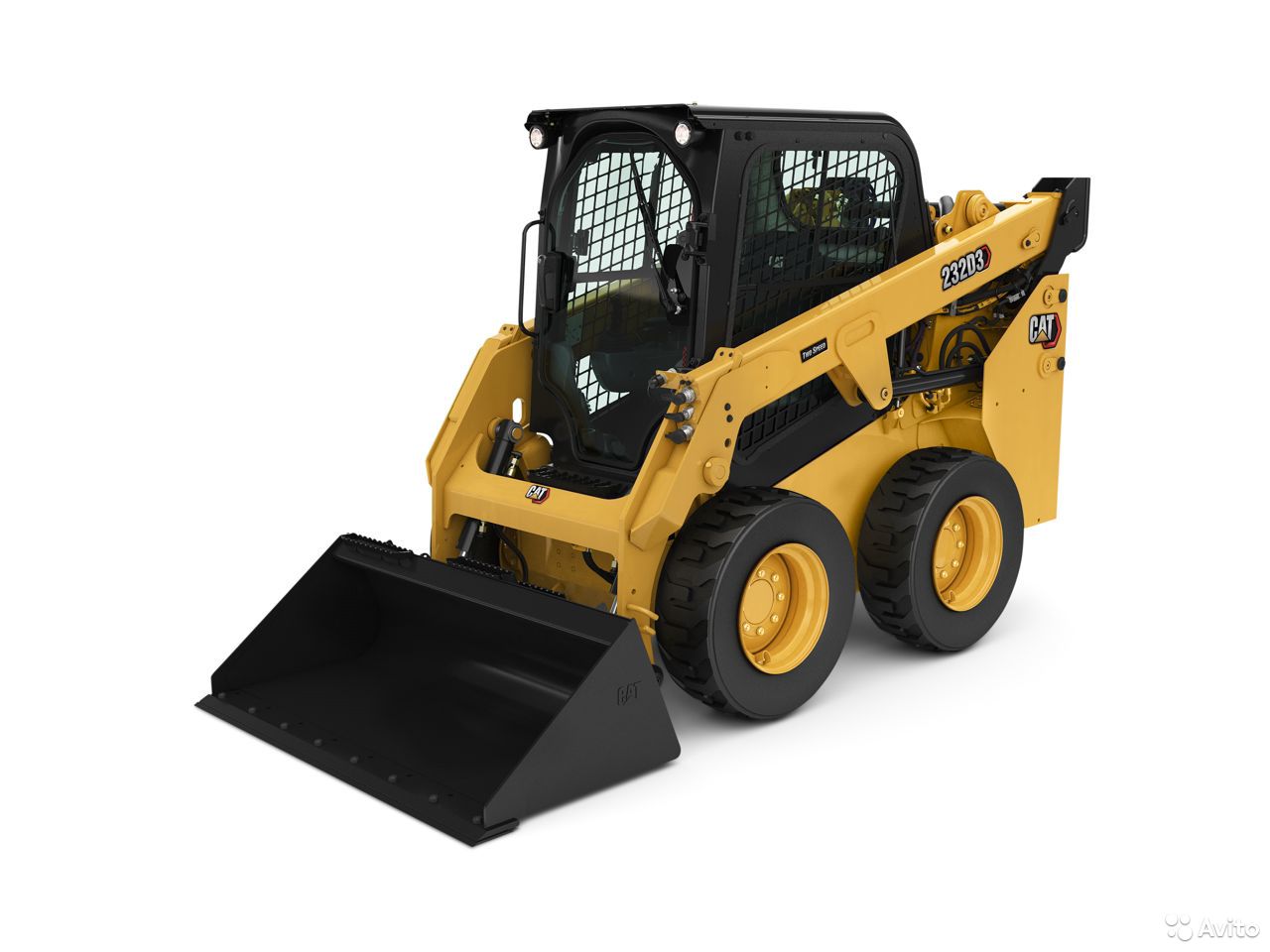 Мини-погрузчик Caterpillar 232D3