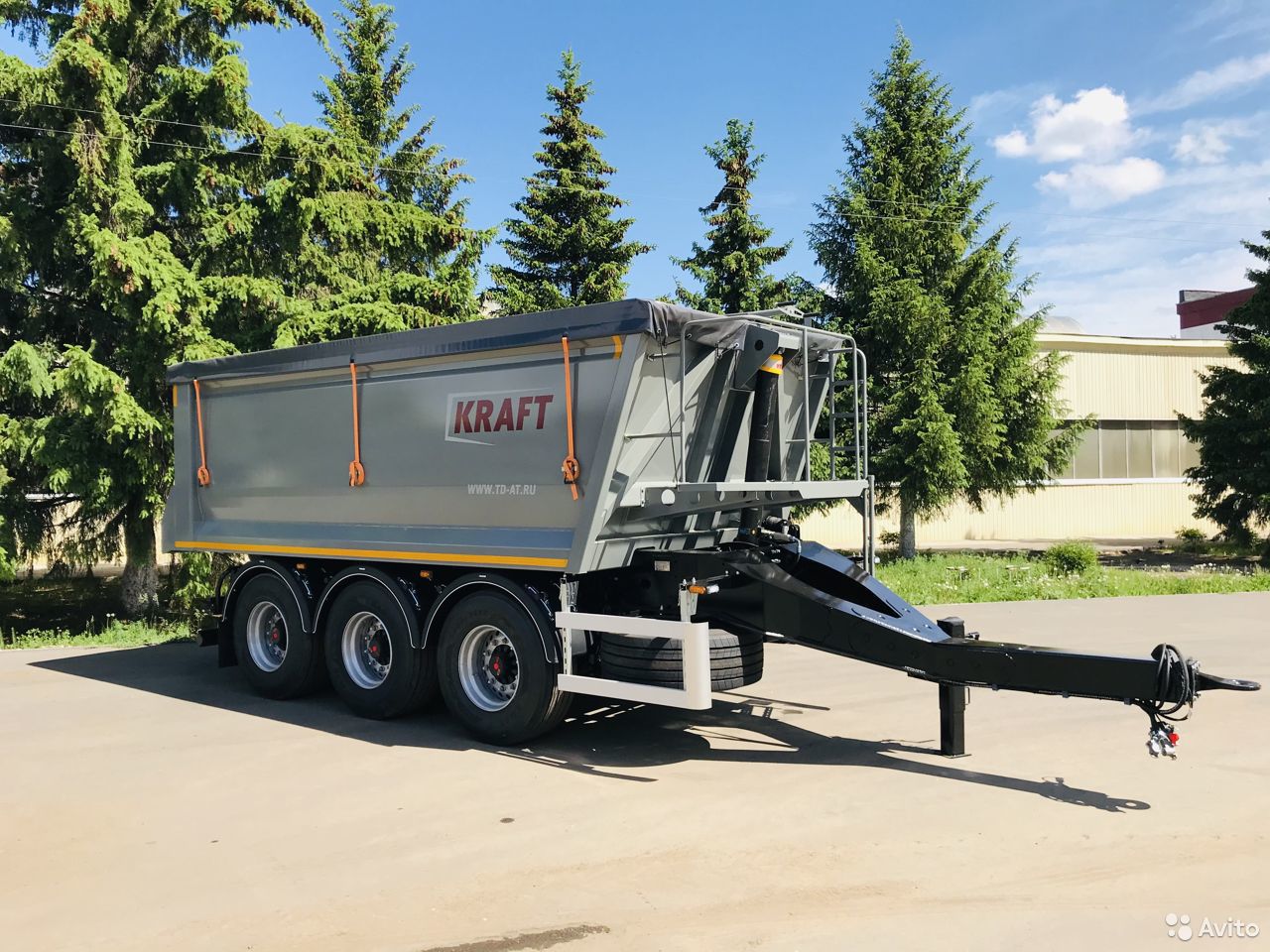 Самосвальный прицеп Kraft
