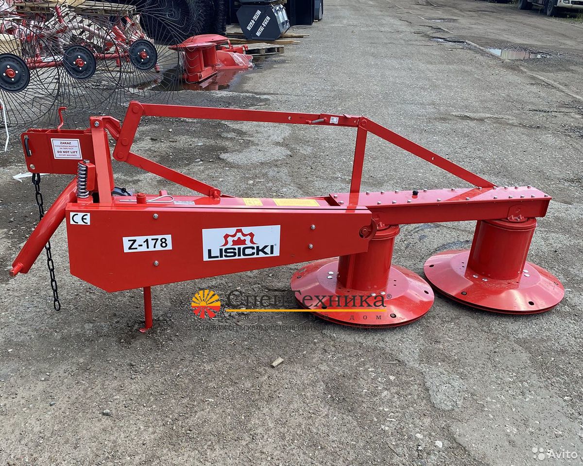 Косилка Lisicki Z-178 роторная навесная