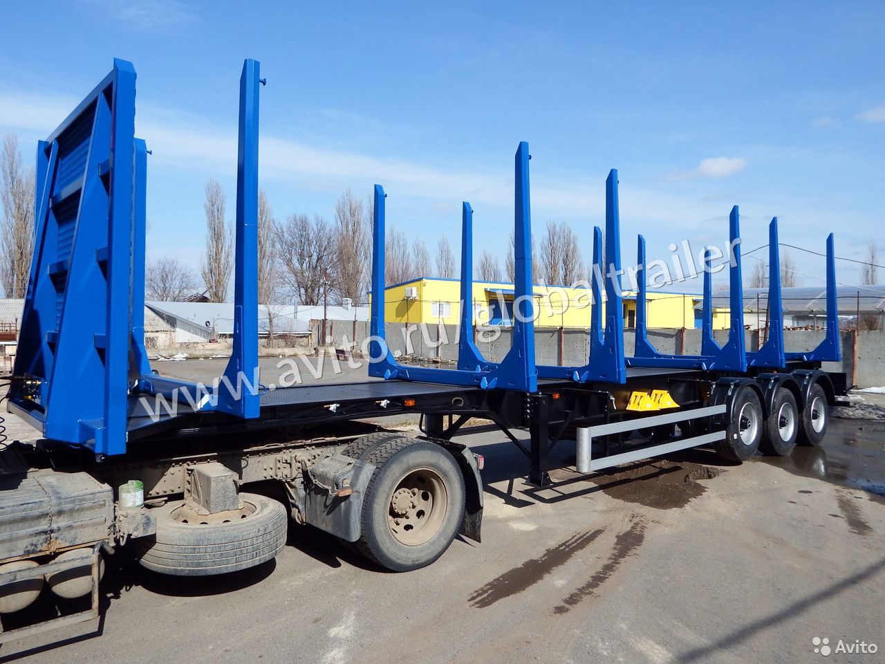 Полуприцеп сортиментовоз Ставприцеп