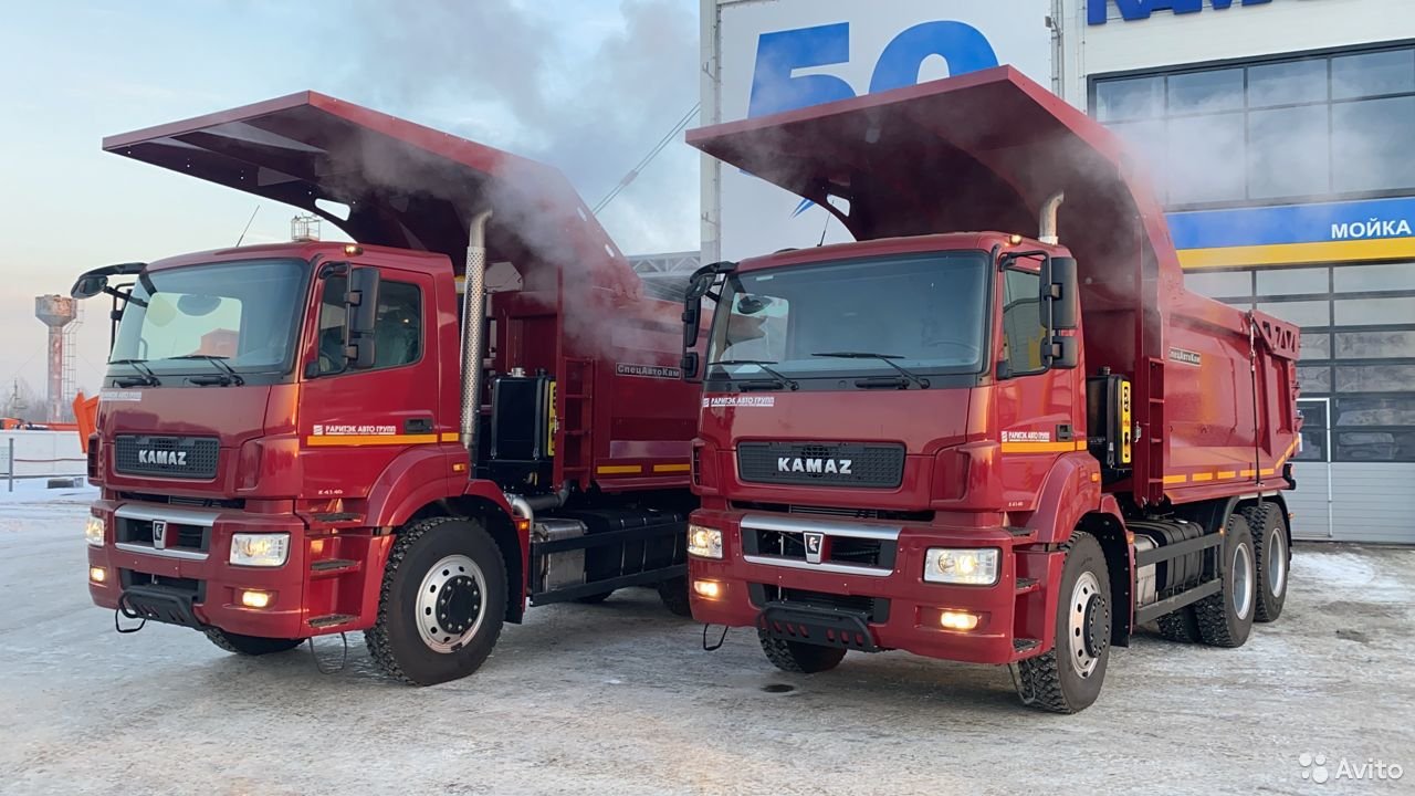 Самосвал КамАЗ 6580
