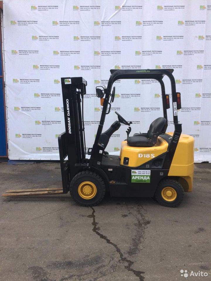Вилочный погрузчик Doosan D18S-2