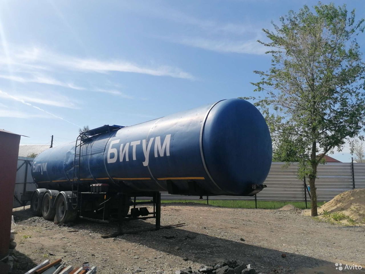 Полуприцеп битумовоз