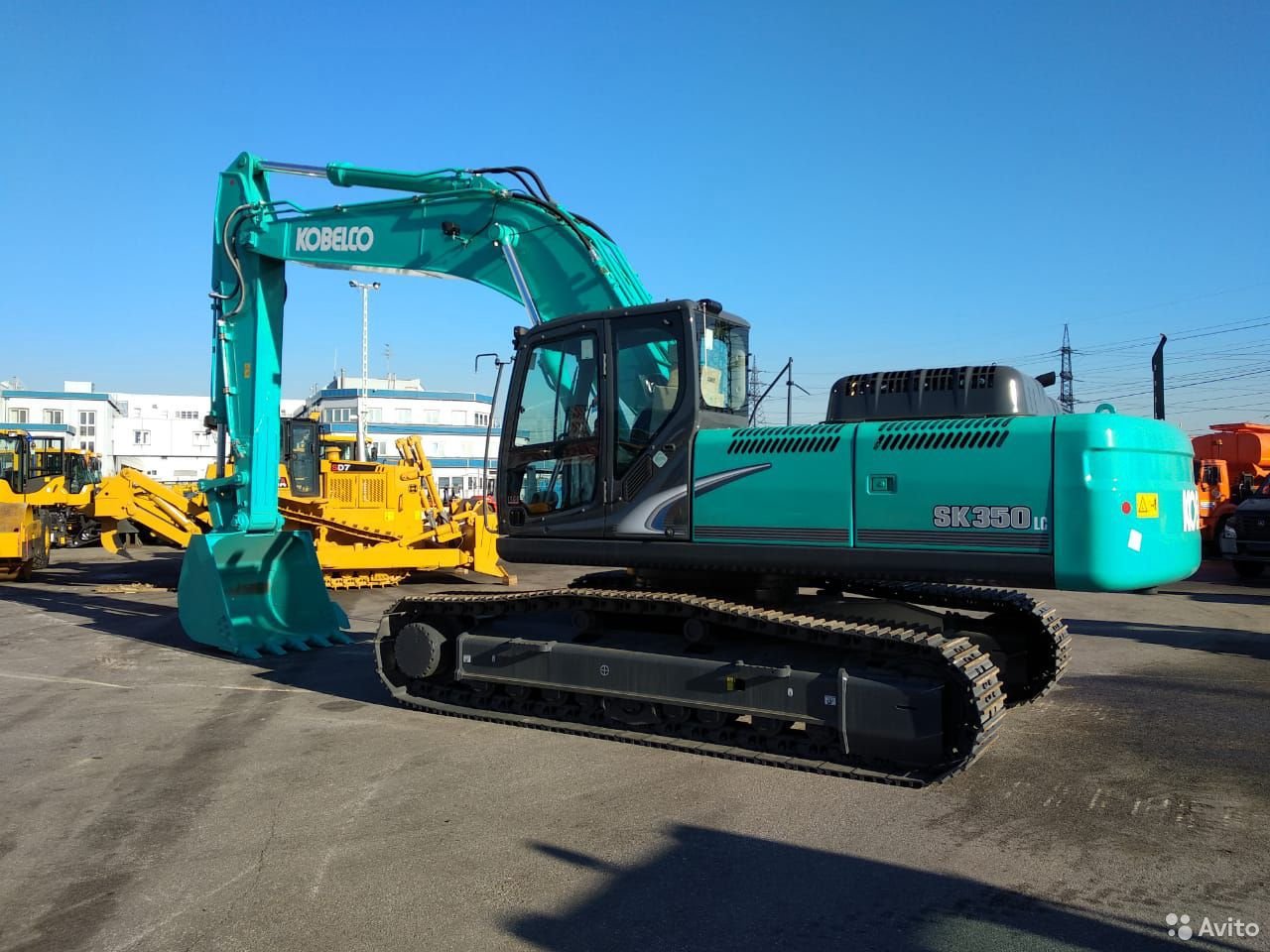 Гусеничный экскаватор Kobelco SK350LC-10