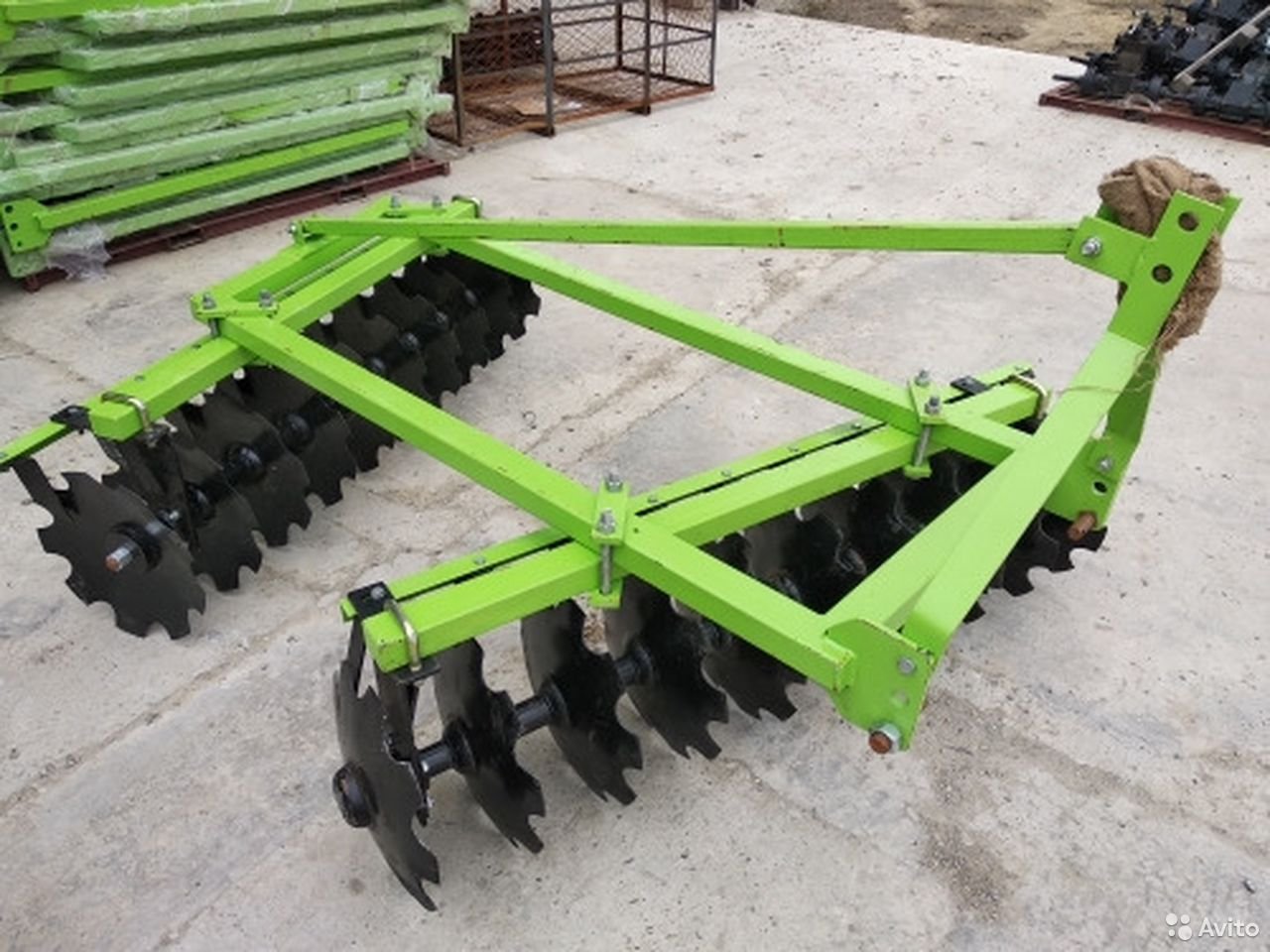 Дисковая борона 1,9 м. для Т-40