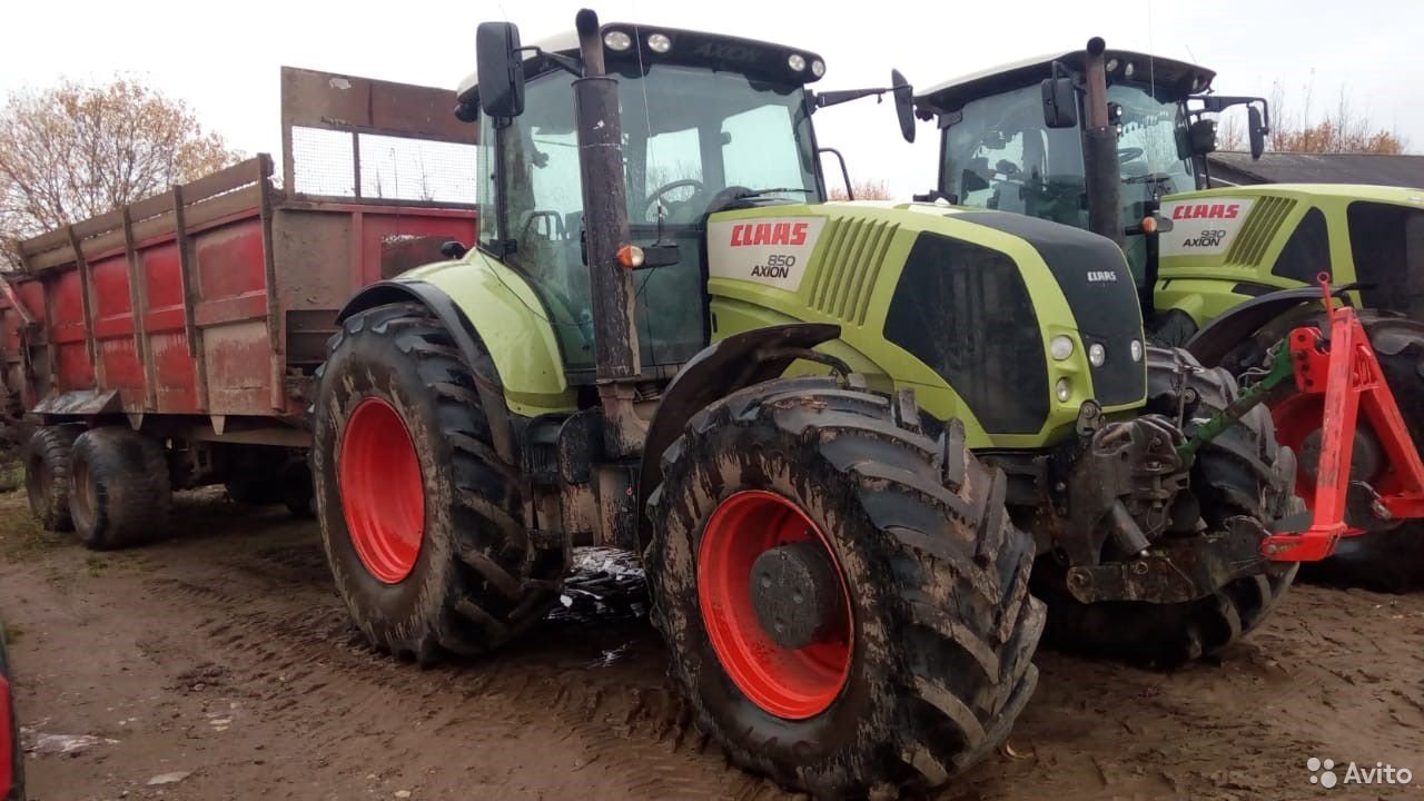 Трактор Claas Axion 850