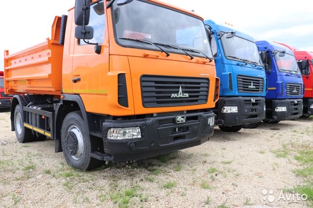 Самосвал МАЗ 5550С3-581-000