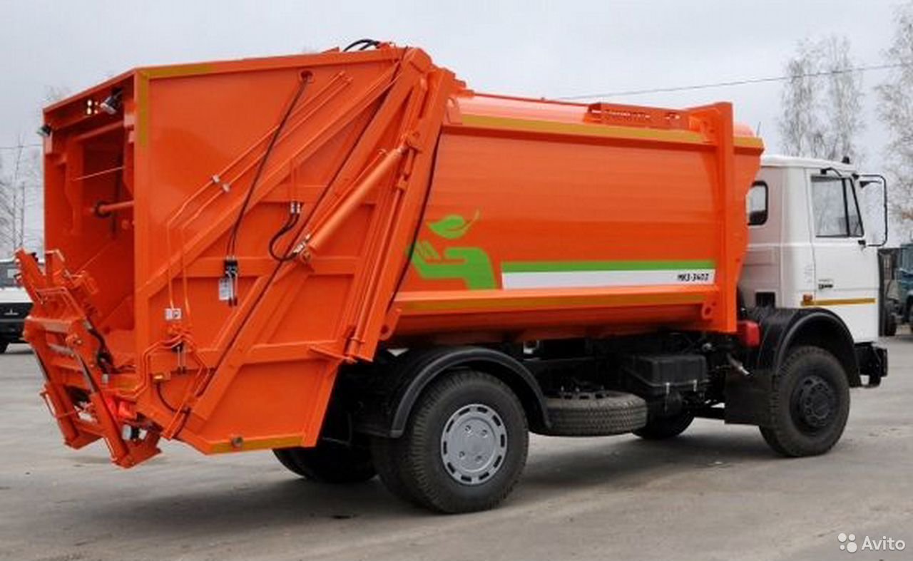 Мусоровоз РАРЗ МК-3545-03 на шасси МАЗ 534025-585-013