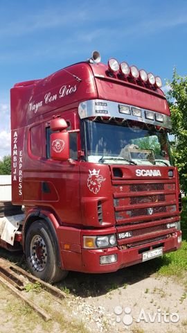 Седельный тягач Scania 144 530 V8