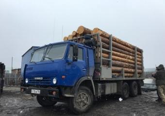 Сортиментовоз КамАЗ 53212