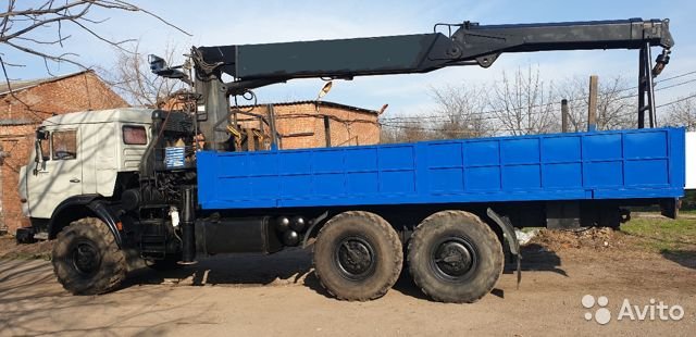 Бортовой грузовик с КМУ КамАЗ 43118
