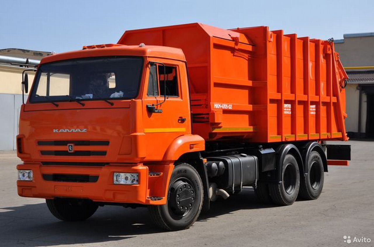 Мусоровоз РАРЗ МК-4553-08 на шасси КамАЗ 65115