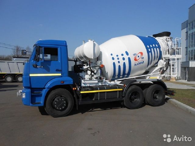Автобетоносмеситель ТЗА 581471 на шасси КамАЗ 65115