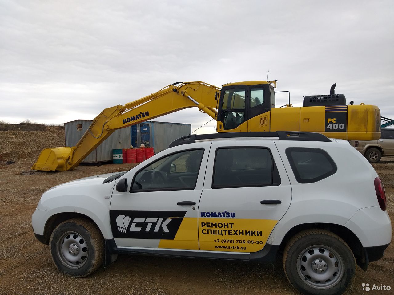 Гусеничный экскаватор Komatsu PC400-7